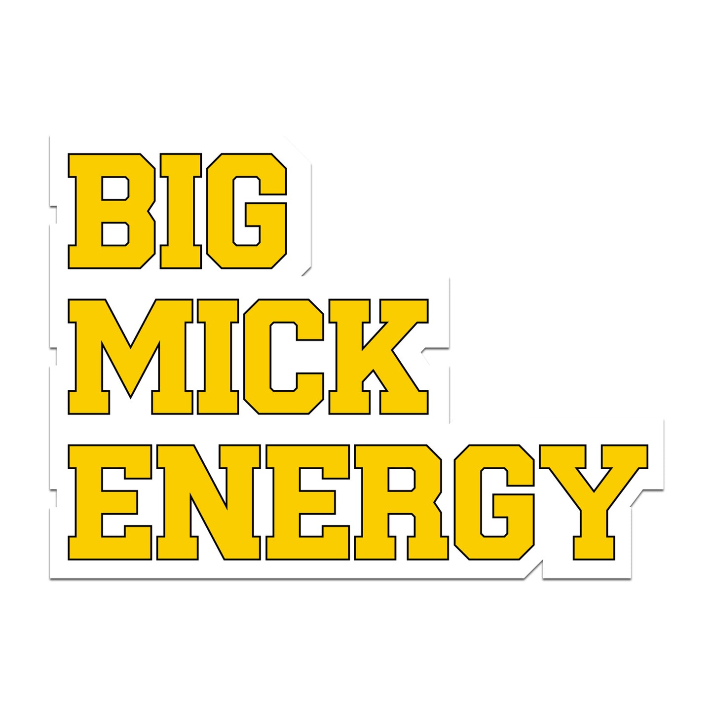 B.M.E Sticker 4 x 3