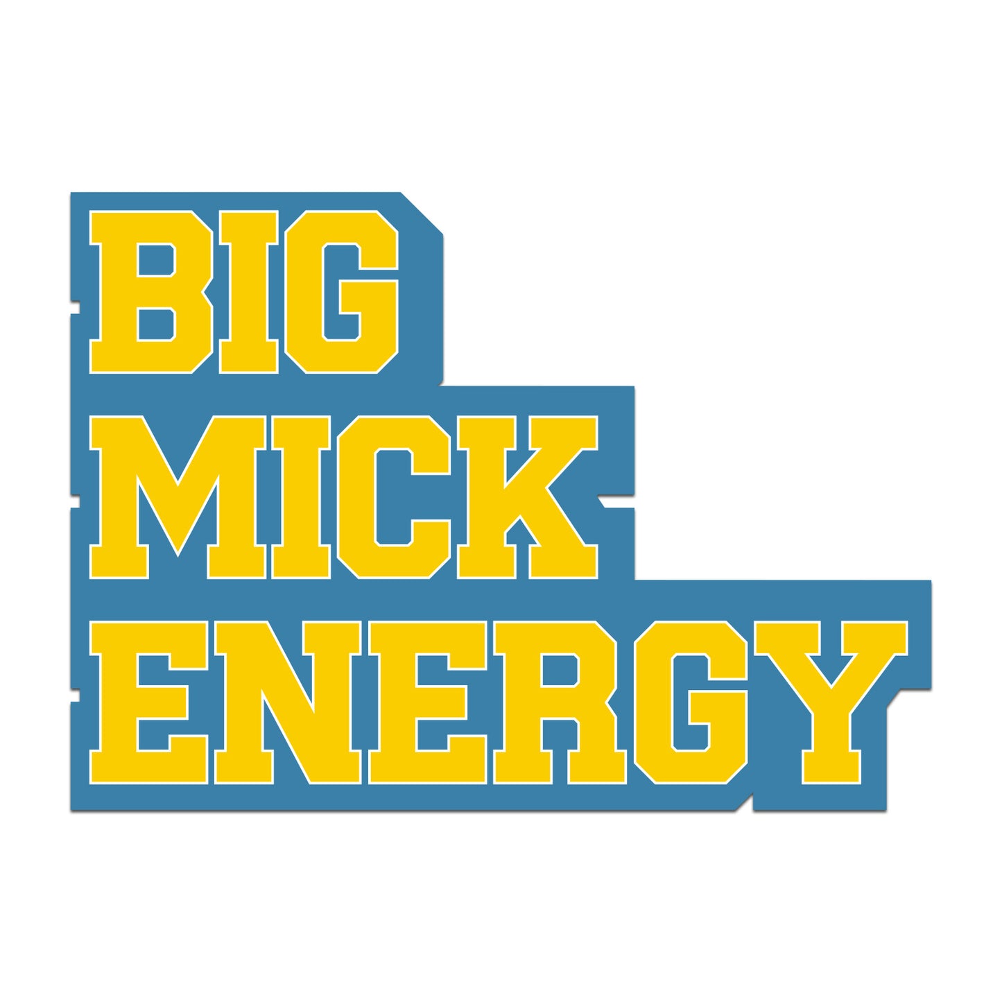 B.M.E Sticker 4 x 3